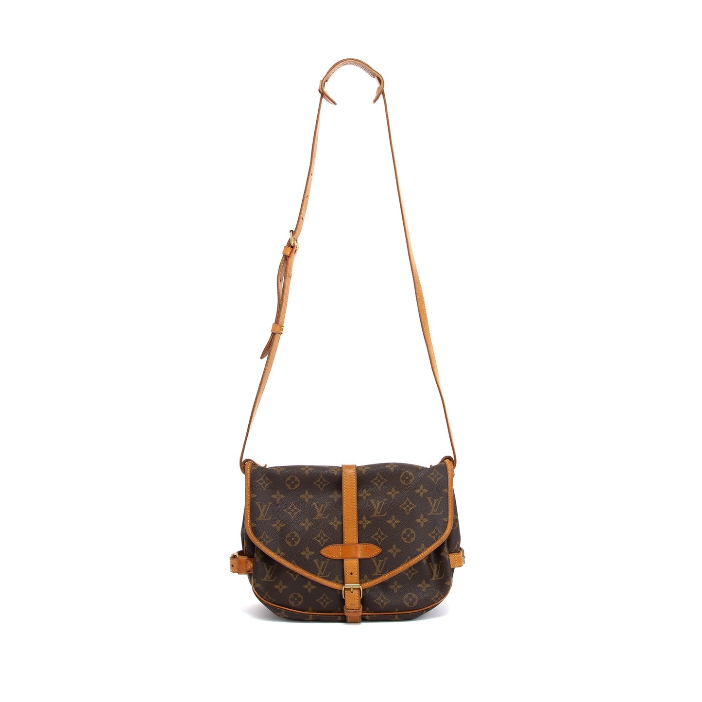 Louis Vuitton Monogram Saumur 25
