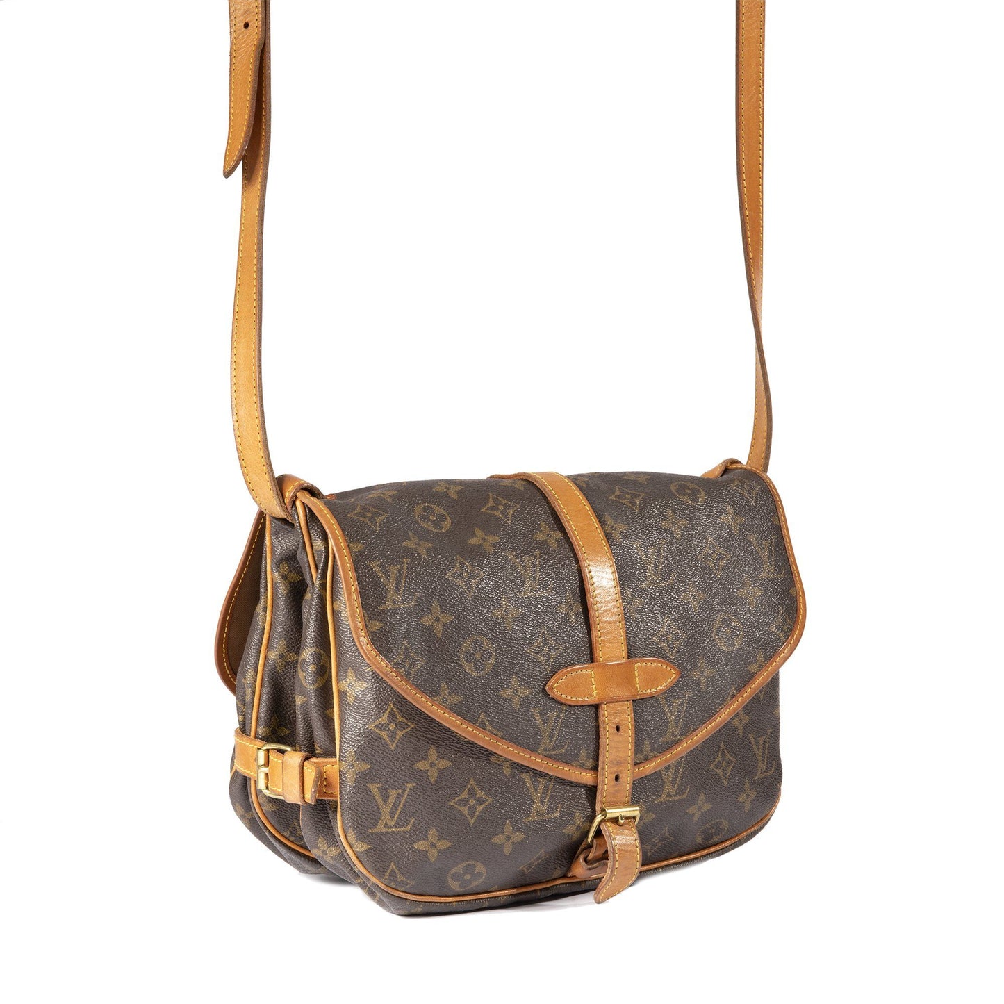 Louis Vuitton Monogram Saumur 30