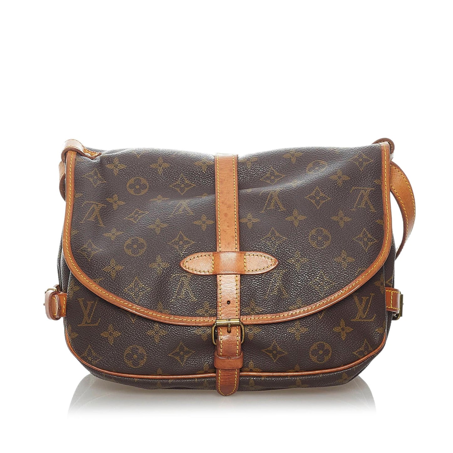 Louis Vuitton Monogram Saumur 30 (SHG-30538)
