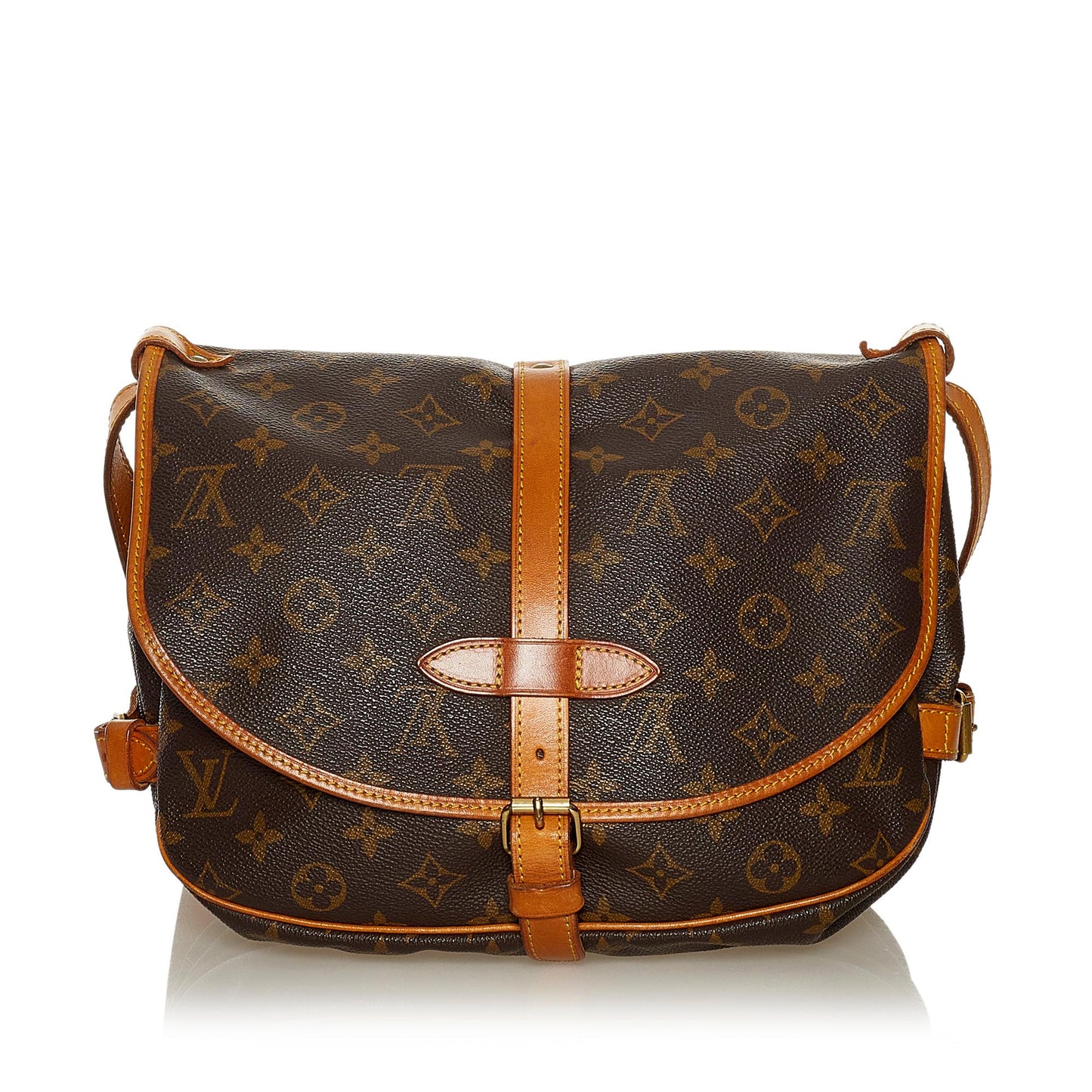 Louis Vuitton Monogram Saumur 30 (SHG-34457)