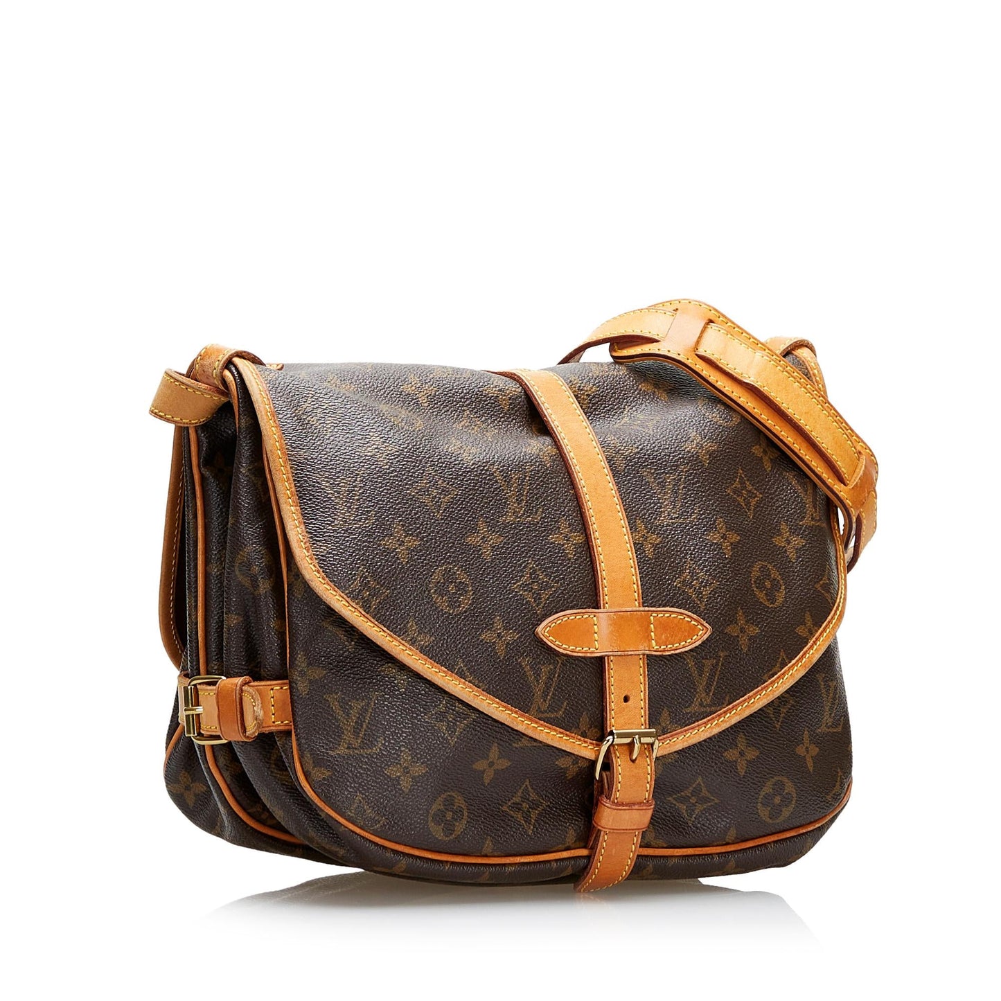 Louis Vuitton Monogram Saumur 30 (SHG-36762)