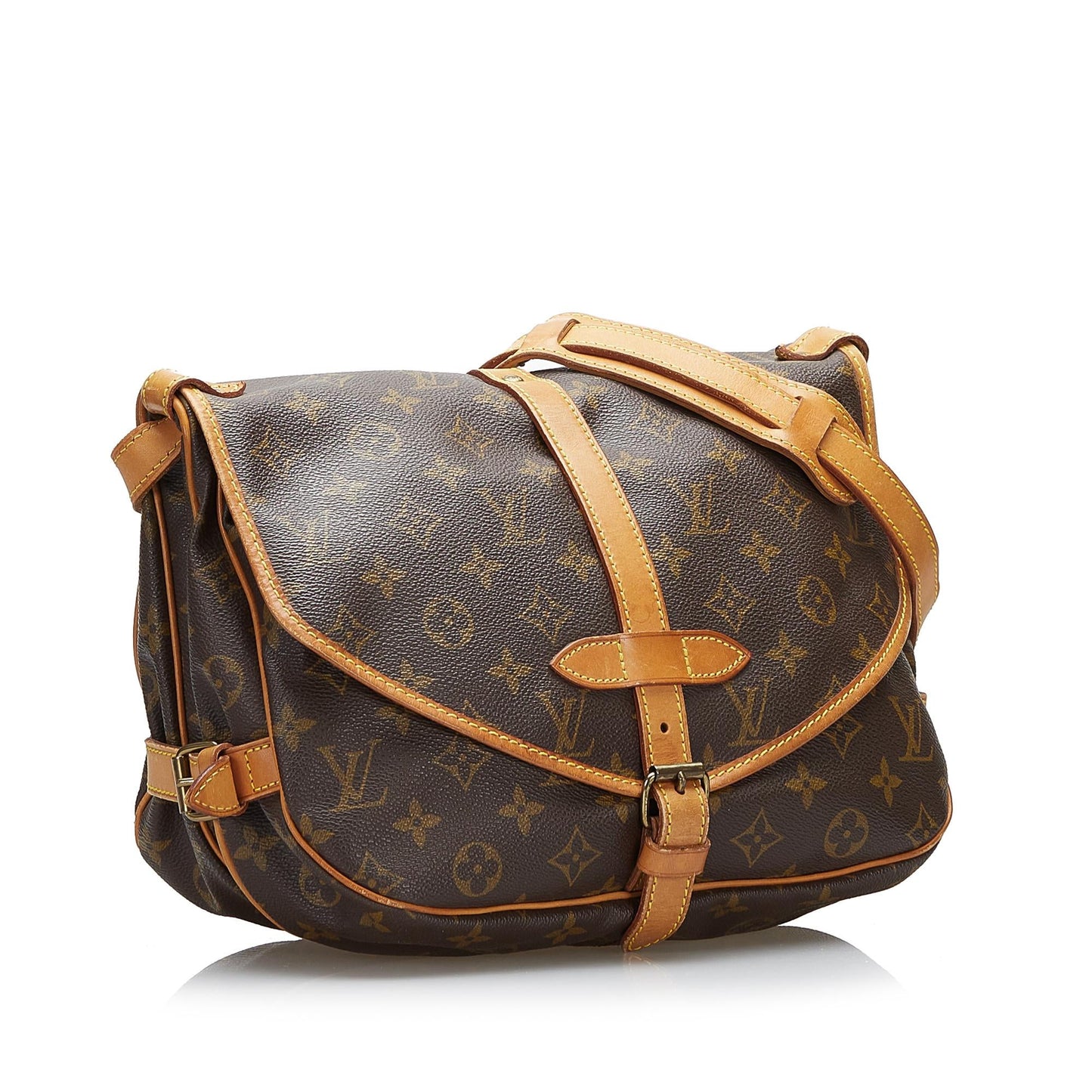 Louis Vuitton Monogram Saumur 30 (SHG-36942)