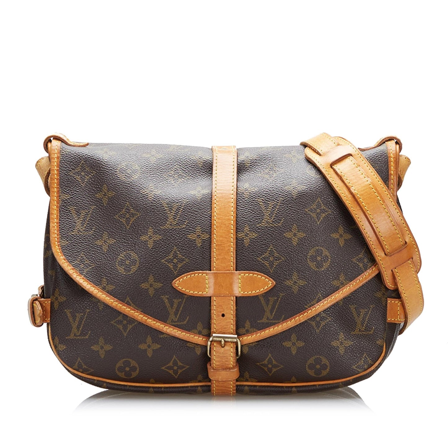 Louis Vuitton Monogram Saumur 30 (SHG-37004)