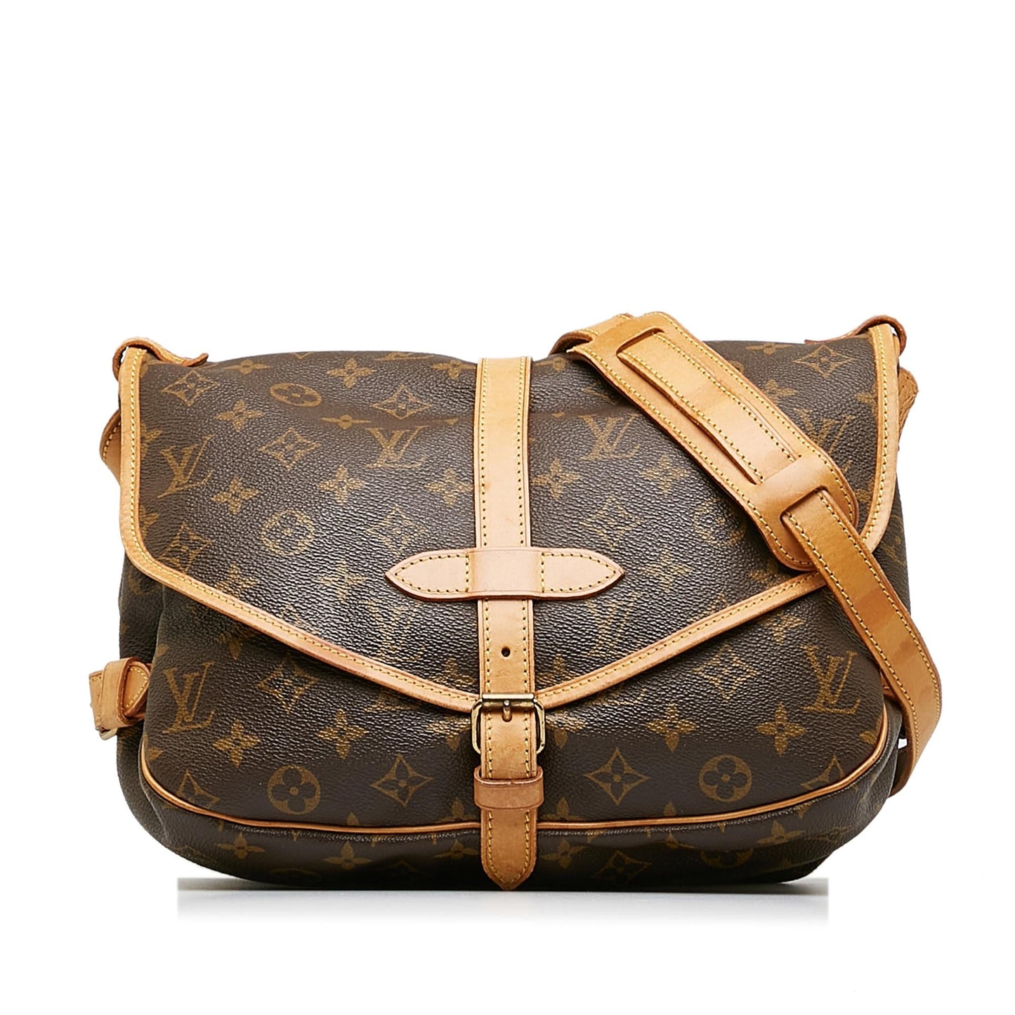 Louis Vuitton Monogram Saumur 30 (SHG-y7QLdJ)