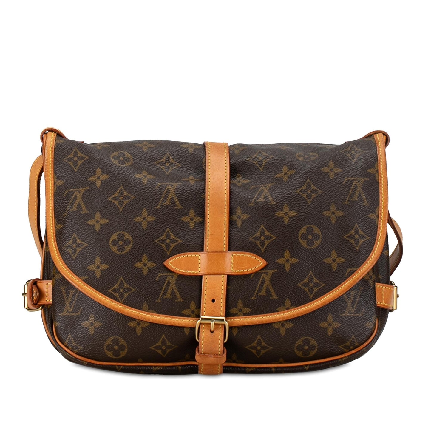Louis Vuitton Monogram Saumur 30 (SHG-FmDHay)