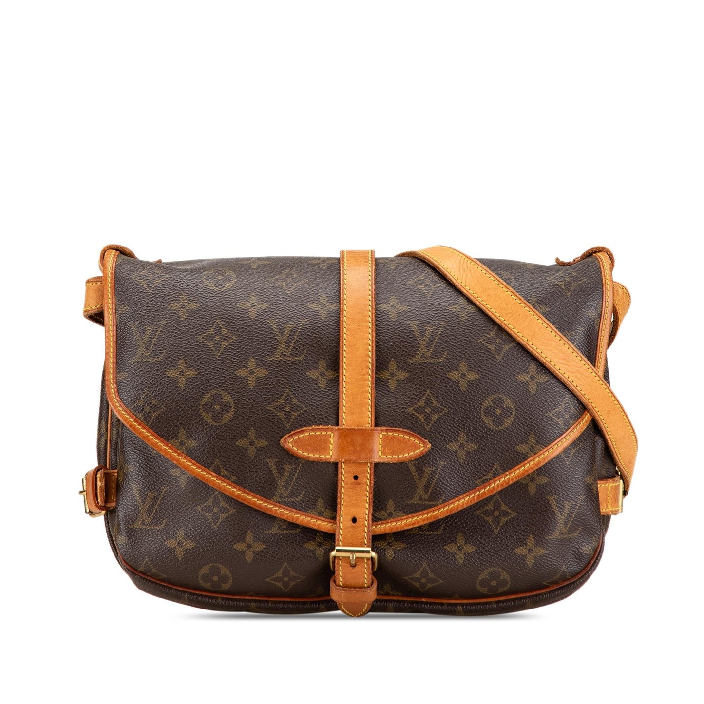 Louis Vuitton Monogram Saumur 30 (SHG-GUayW1)