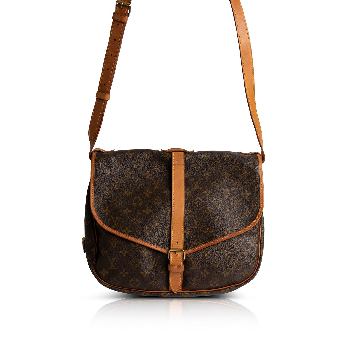 Louis Vuitton Monogram Saumur 35