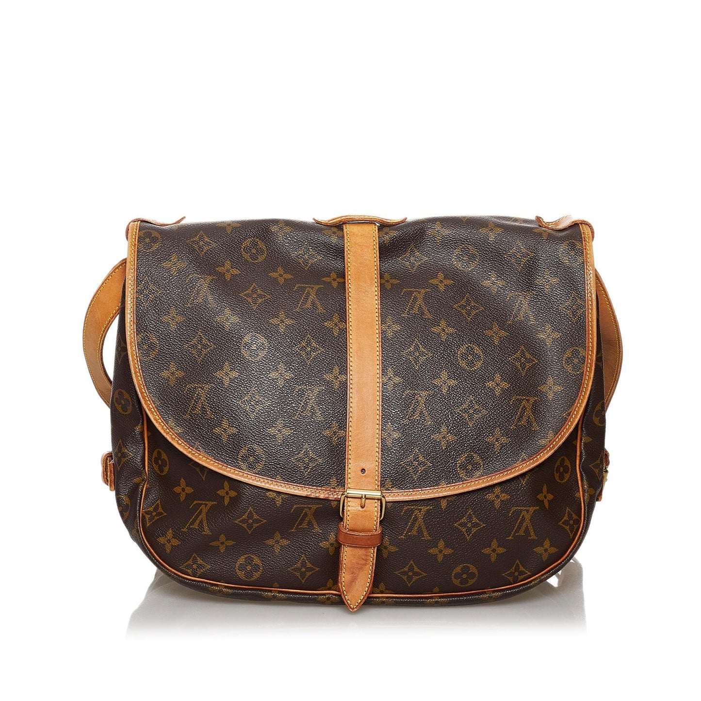 Louis Vuitton Monogram Saumur 35 (SHG-30117)