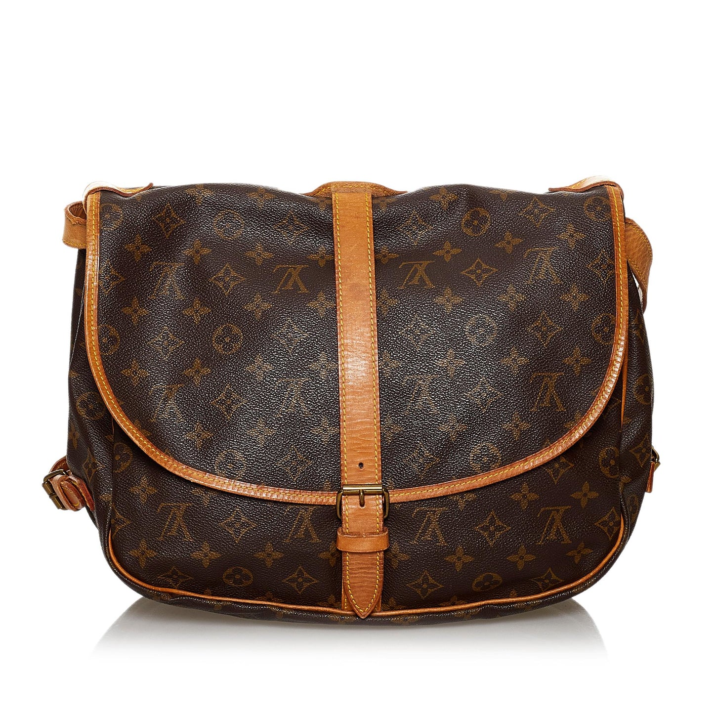 Louis Vuitton Monogram Saumur 35 (SHG-32904)