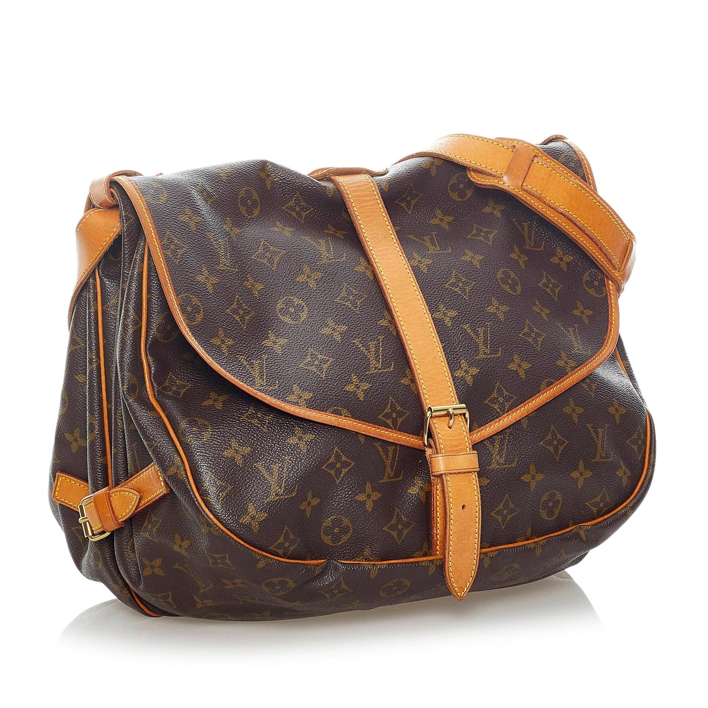 Louis Vuitton Monogram Saumur 35 (SHG-33267)