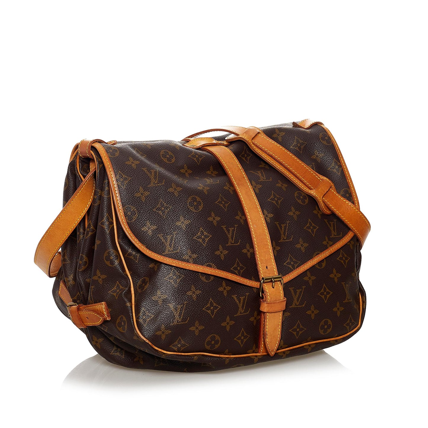 Louis Vuitton Monogram Saumur 35 (SHG-34131)