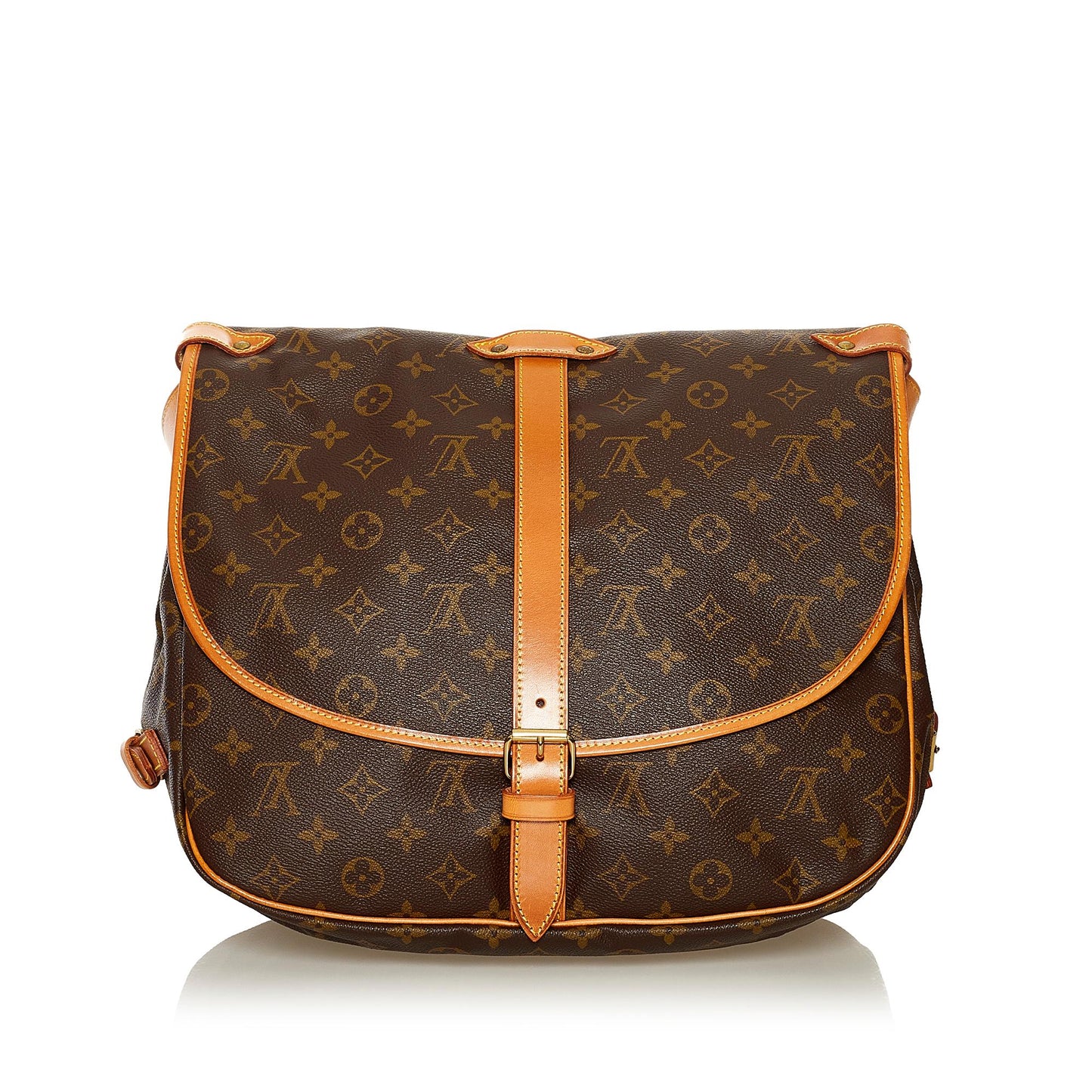 Louis Vuitton Monogram Saumur 35 (SHG-34453)