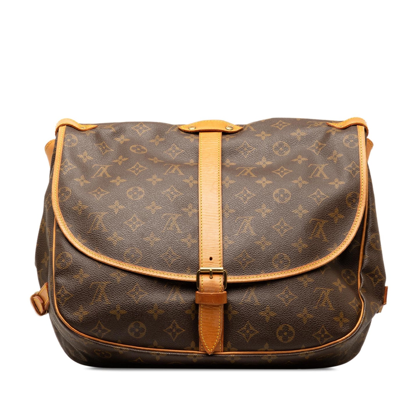 Louis Vuitton Monogram Saumur 35 (SHG-zyUtQf)