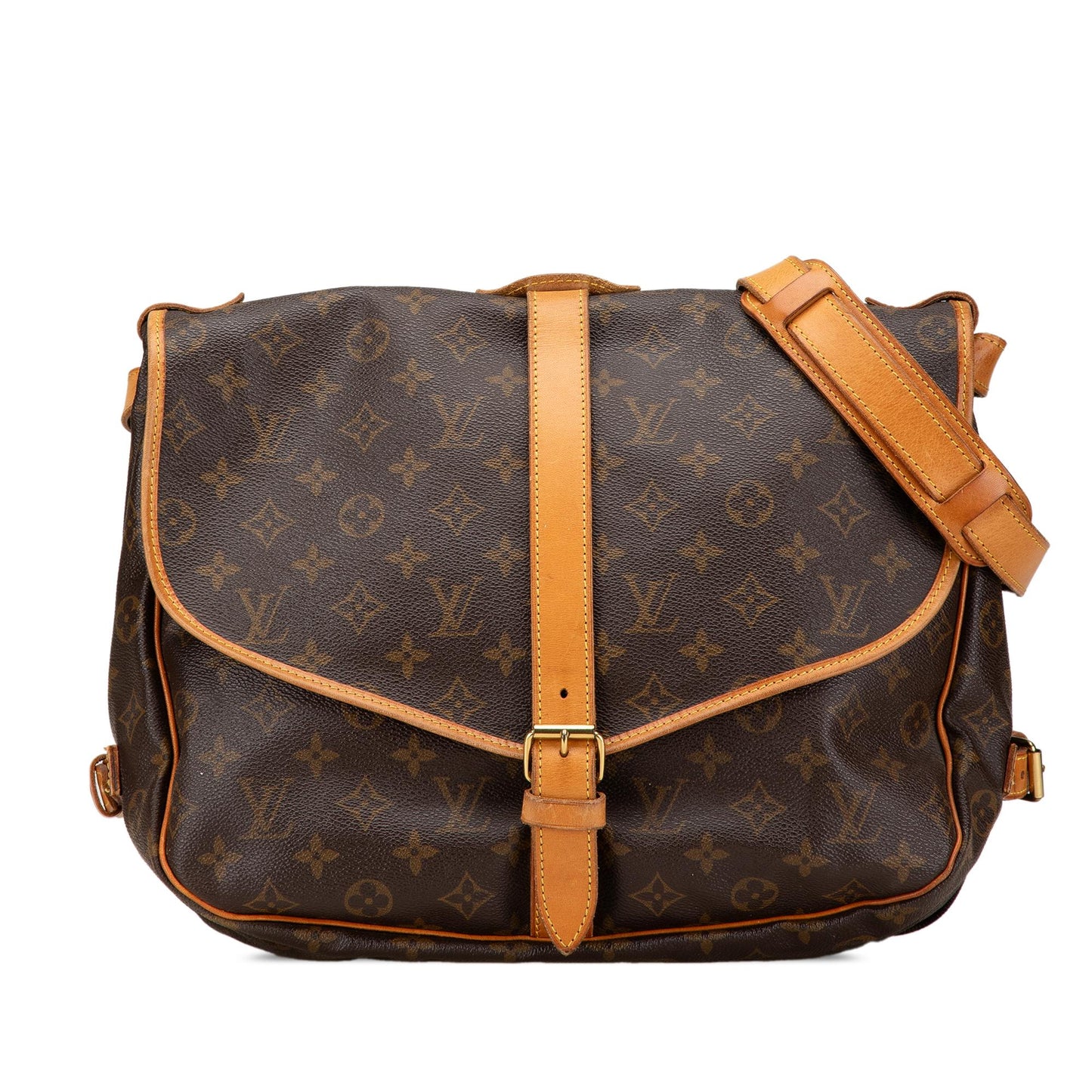 Louis Vuitton Monogram Saumur 35