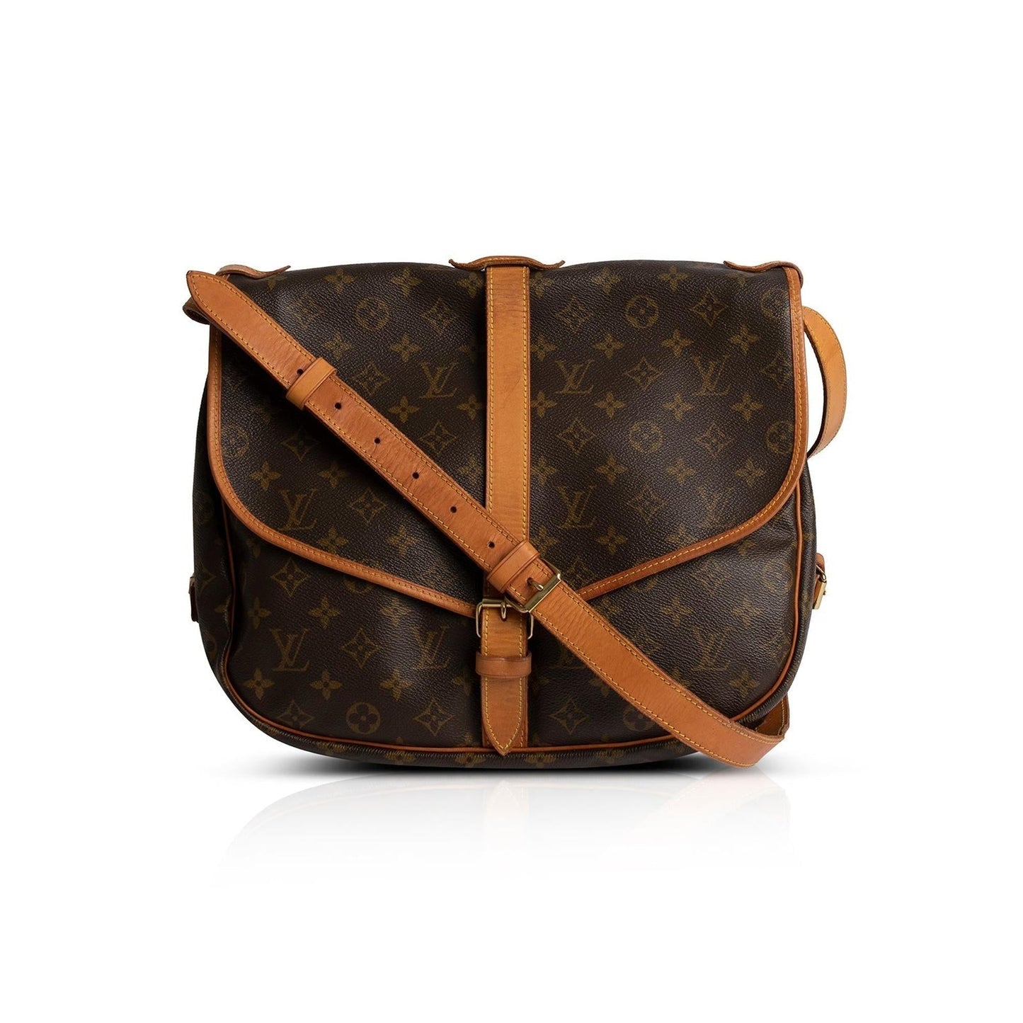 Louis Vuitton Monogram Saumur 35