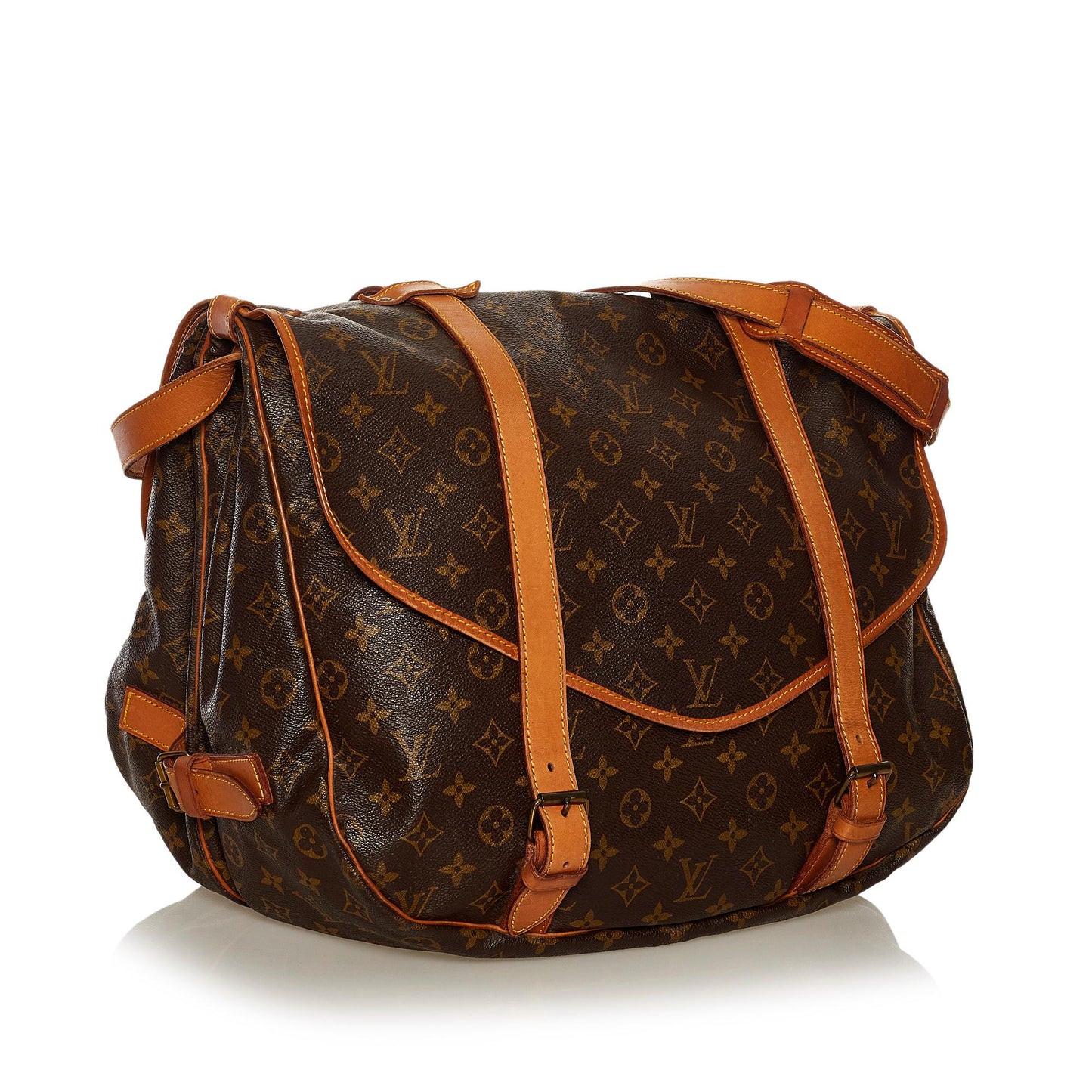 Louis Vuitton Monogram Saumur 43 (SHG-34408)