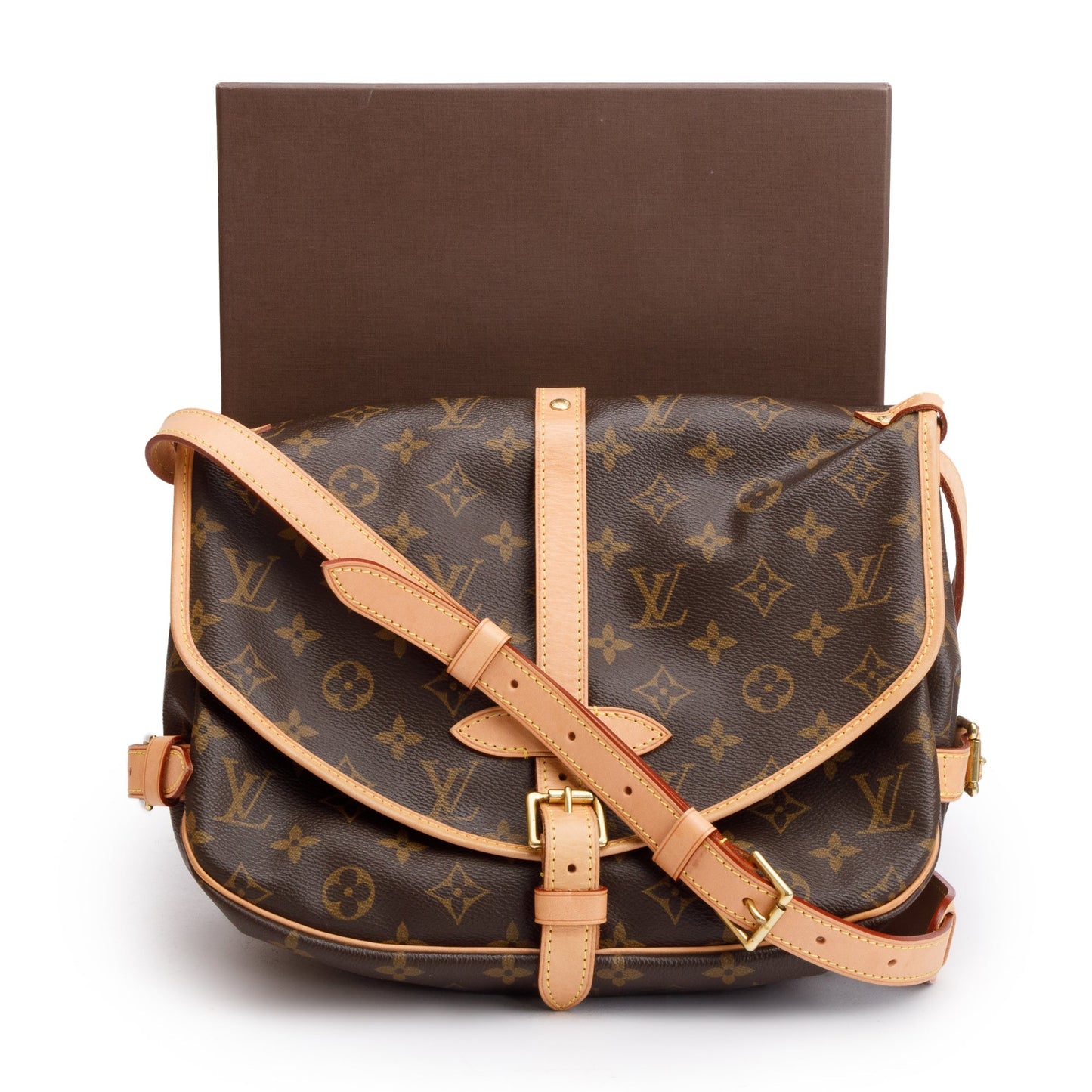 Louis Vuitton Monogram Saumur MM Crossbody Bag