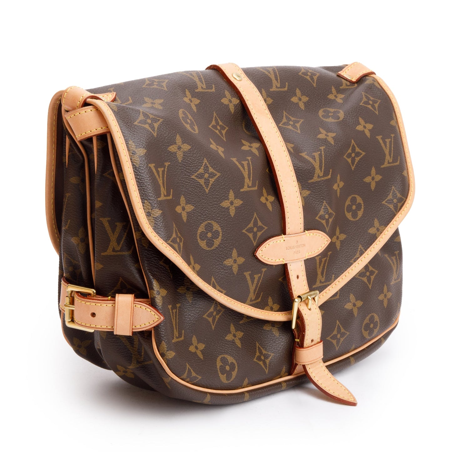 Louis Vuitton Monogram Saumur MM Crossbody Bag