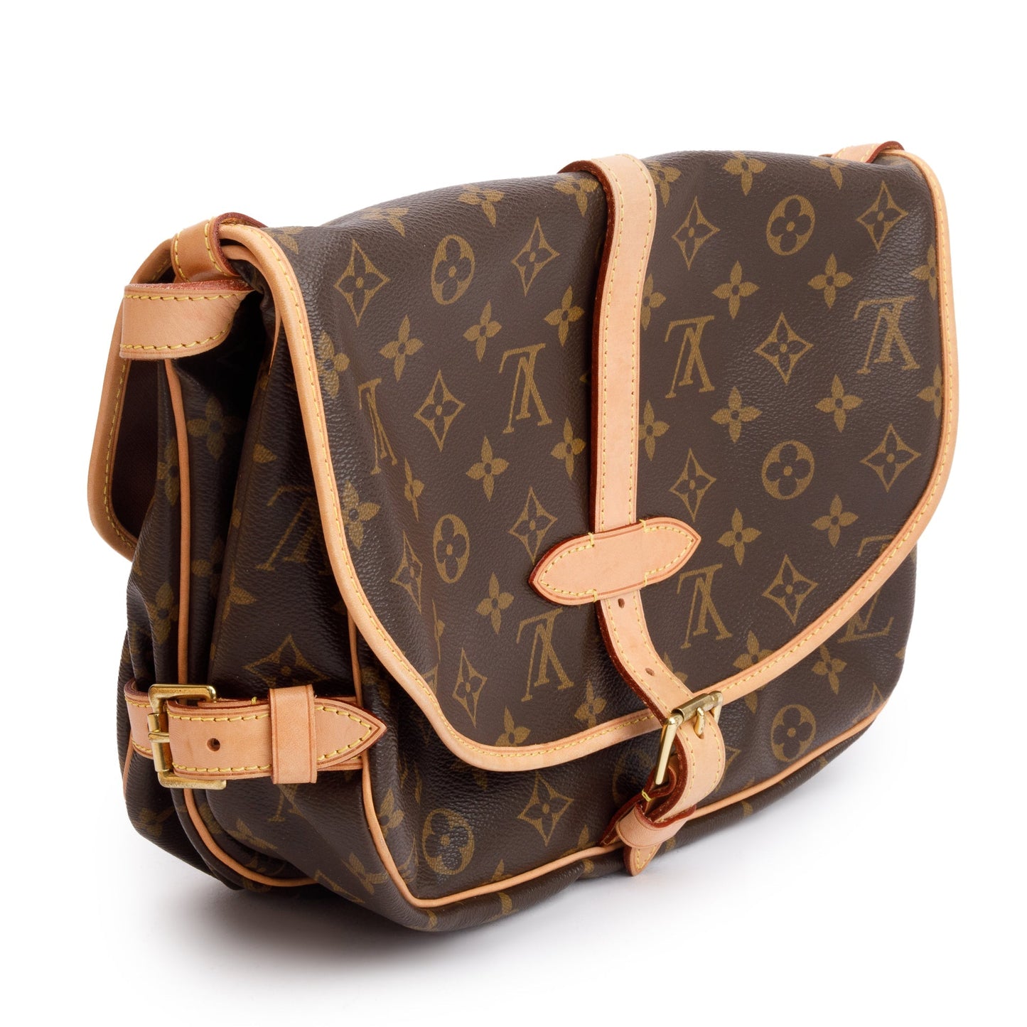 Louis Vuitton Monogram Saumur MM Crossbody Bag