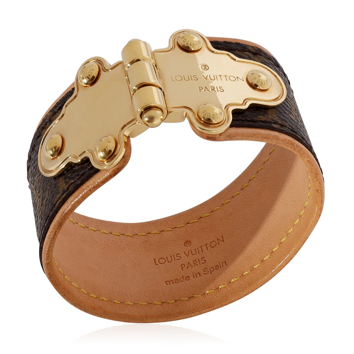 LOUIS VUITTON MONOGRAM SAVE IT BRACELET