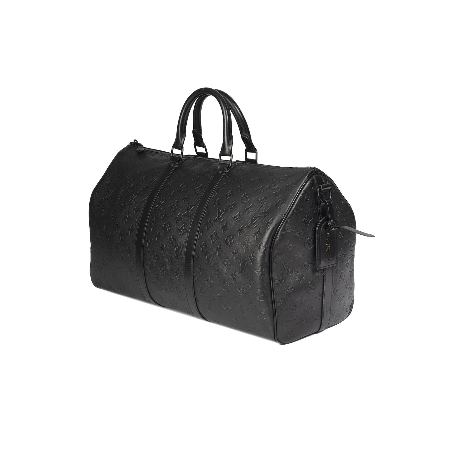 Louis Vuitton Monogram Shadow Leather Keepall Bandouliere 50