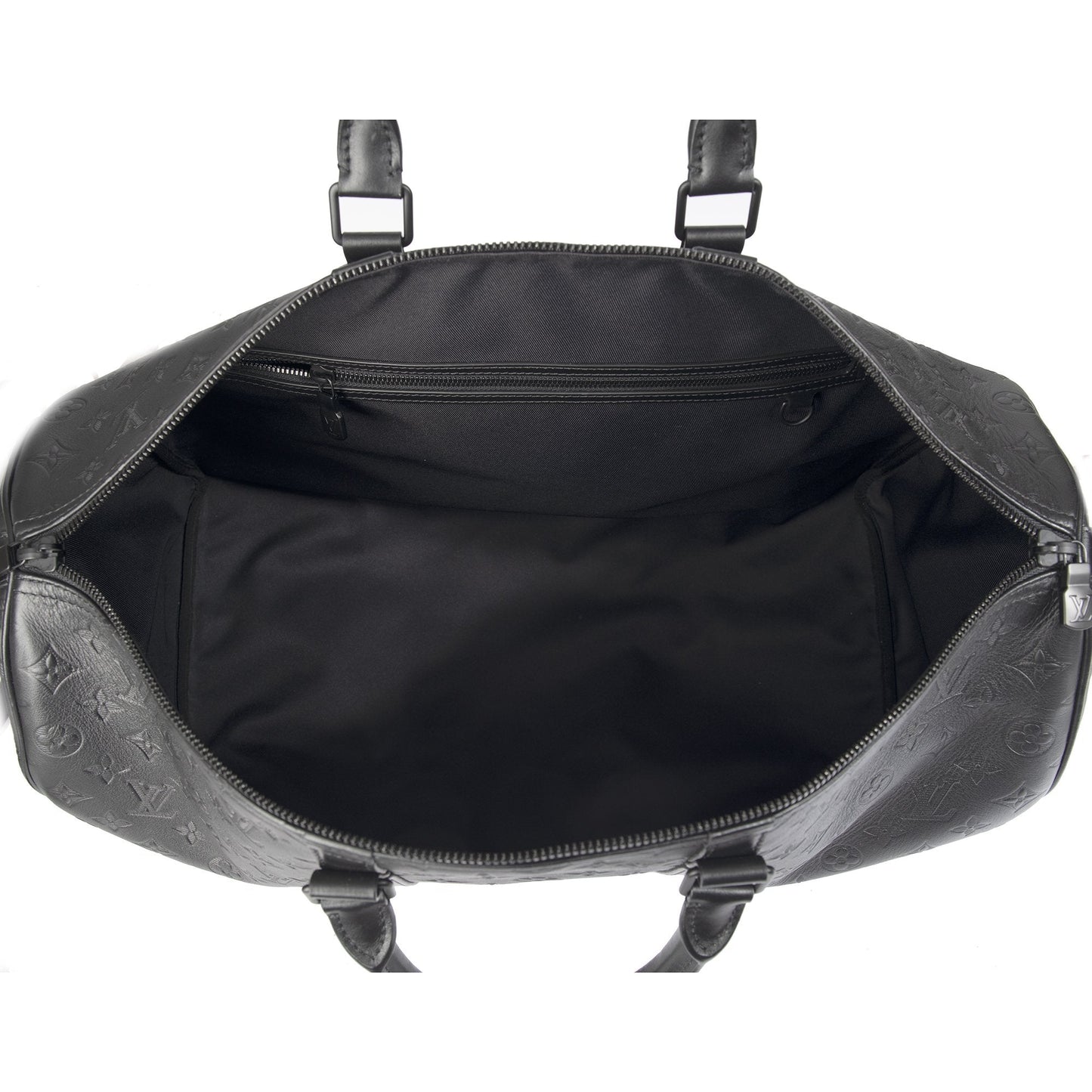 Louis Vuitton Monogram Shadow Leather Keepall Bandouliere 50