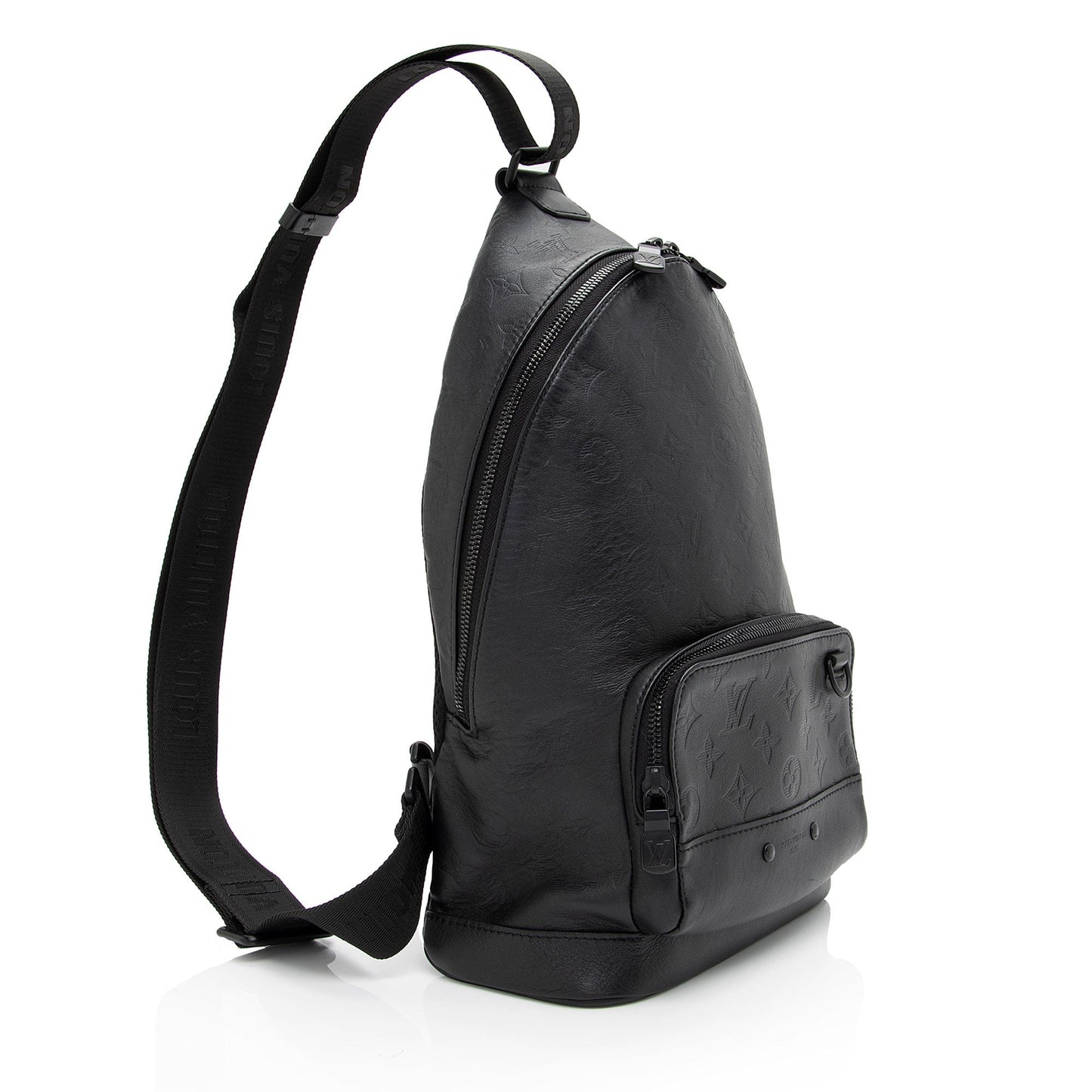 Louis Vuitton Monogram Shadow Racer Sling Bag (SHF-jfYZX4)