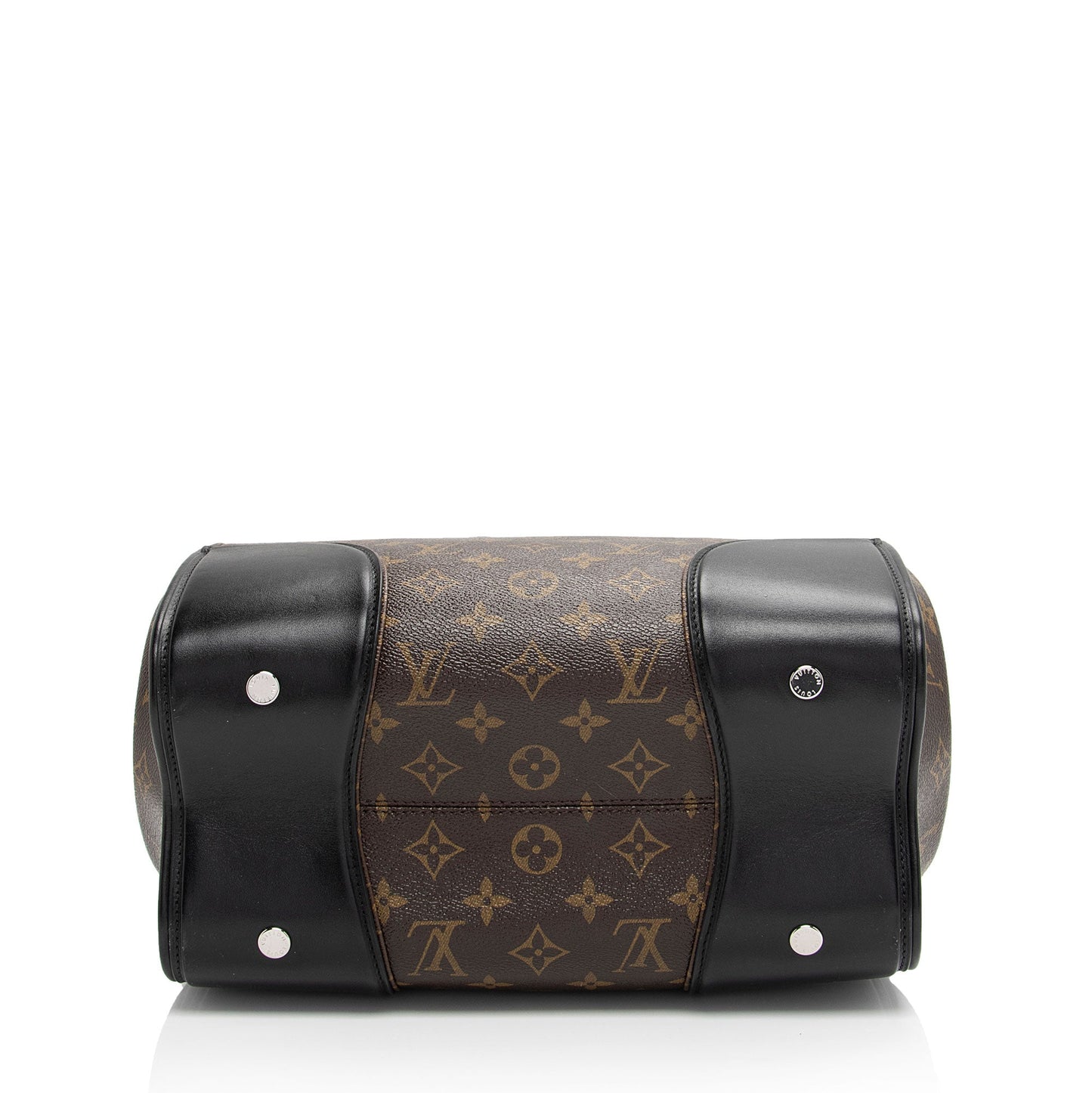 Louis Vuitton Monogram Shine Canvas Doc PM Satchel (SHF-Ujo1me)