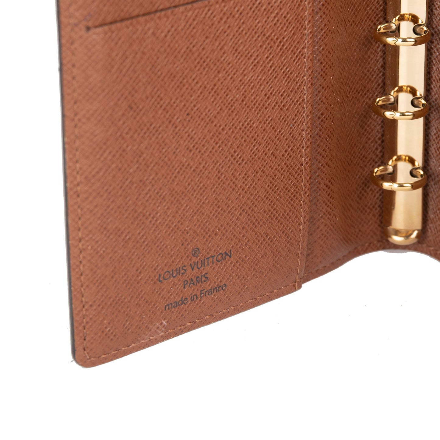 Louis Vuitton Monogram Small Ring Agenda Cover