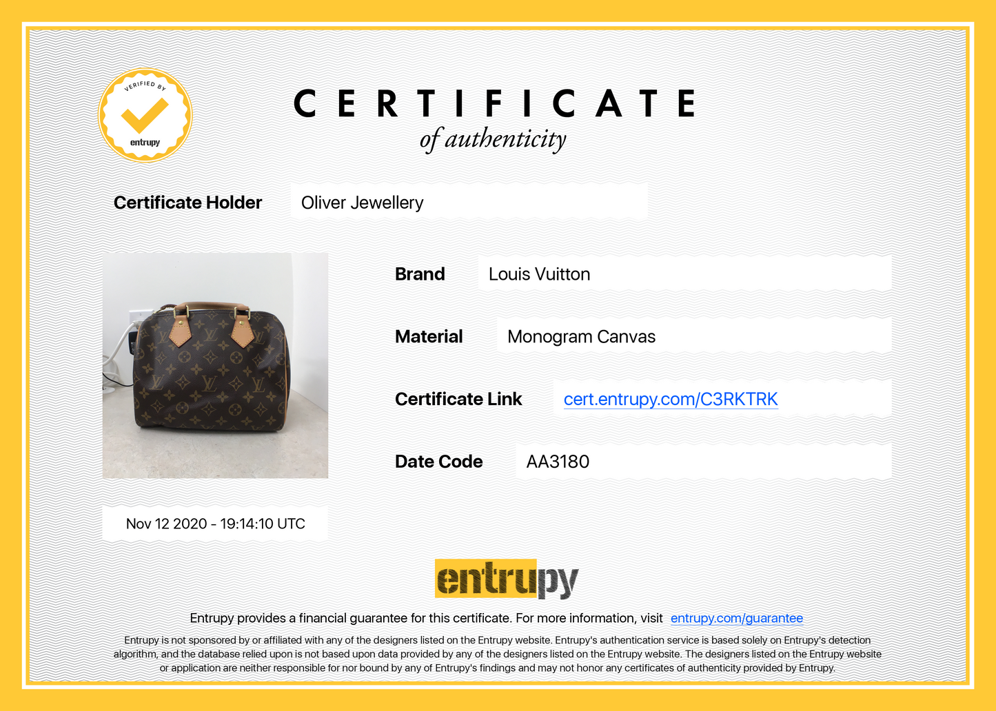Louis Vuitton Monogram Speedy 25