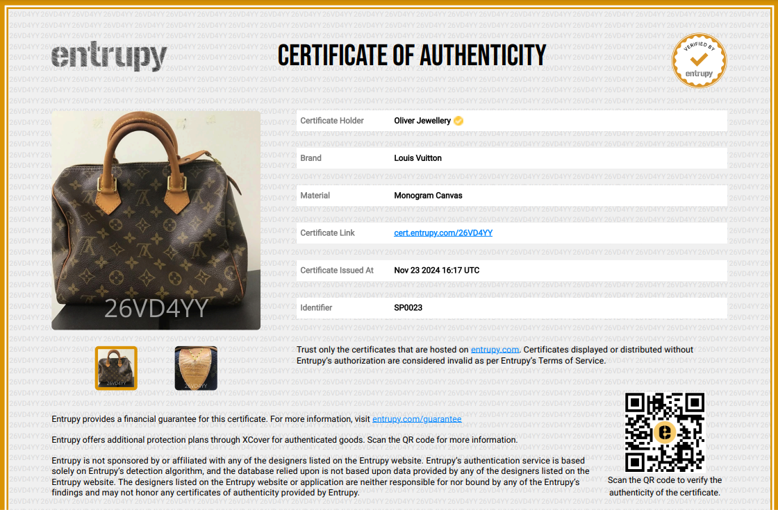 Louis Vuitton Monogram Speedy 25