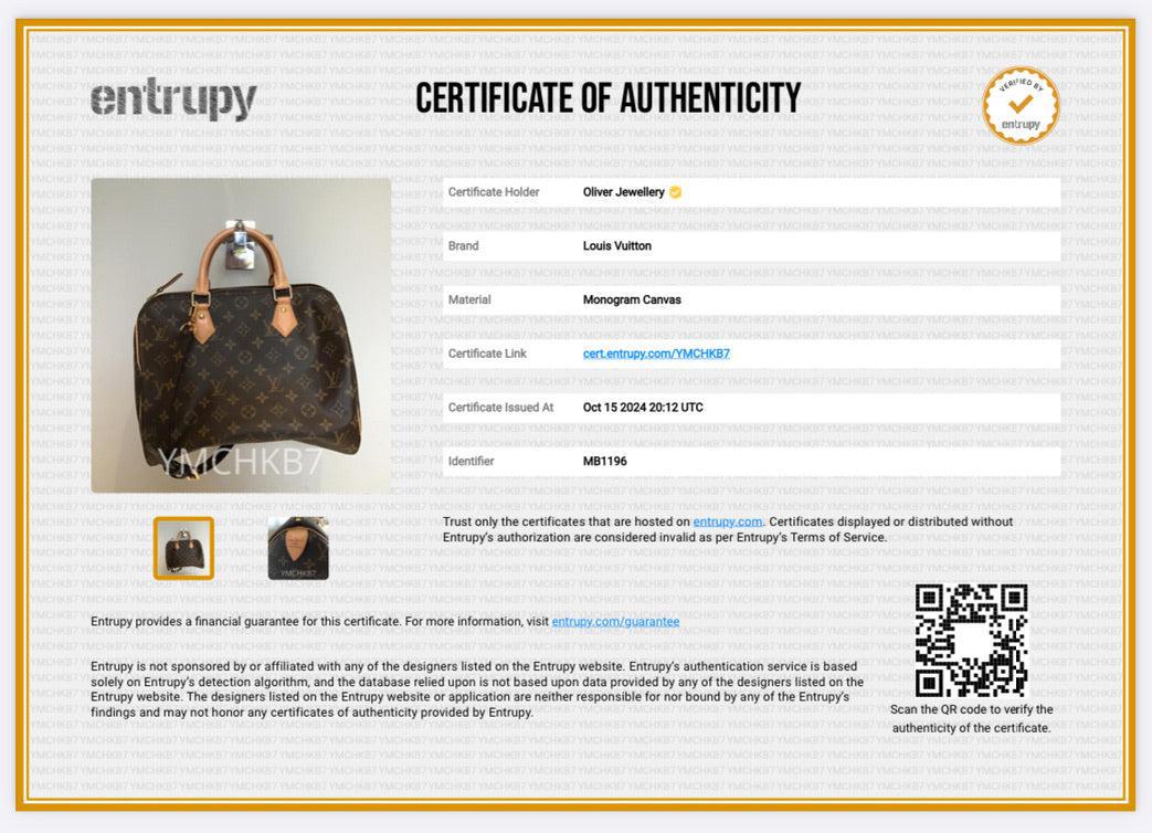 Louis Vuitton Monogram Speedy 30