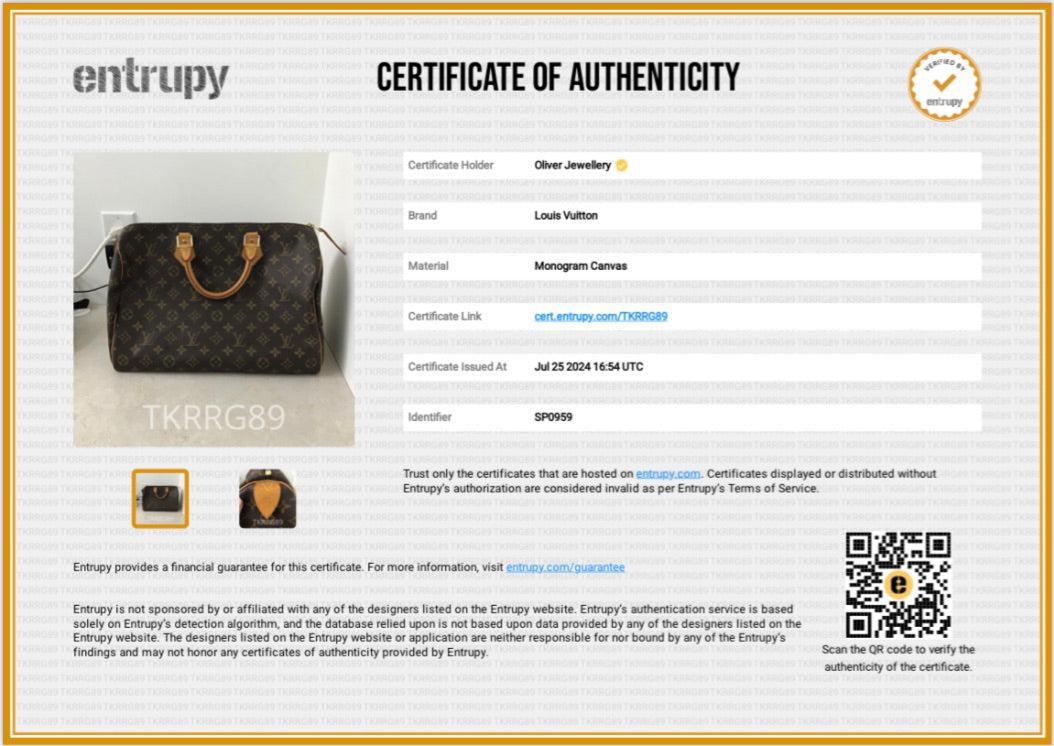 Louis Vuitton Monogram Speedy 35