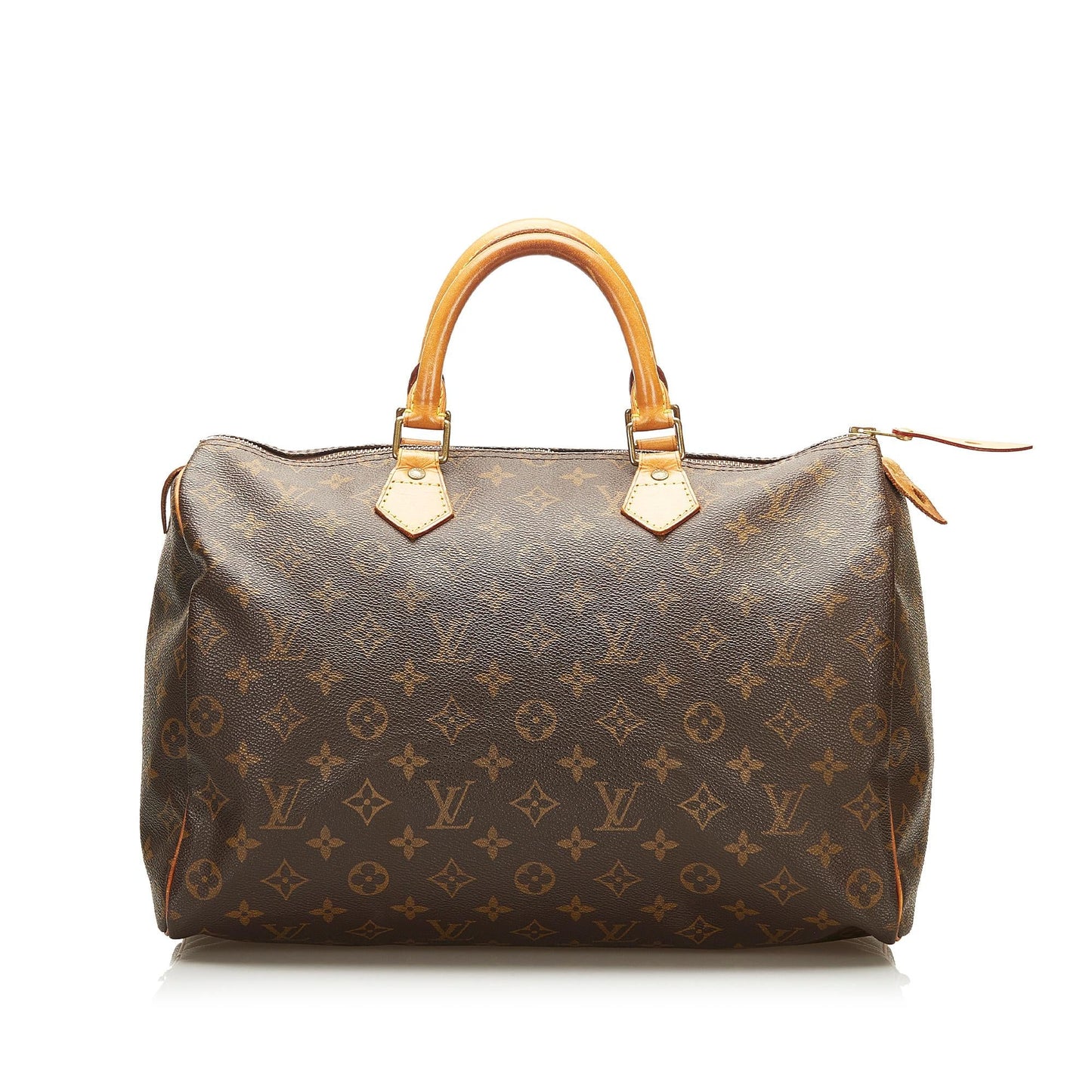 Louis Vuitton Monogram Speedy 35 (SHG-35143)