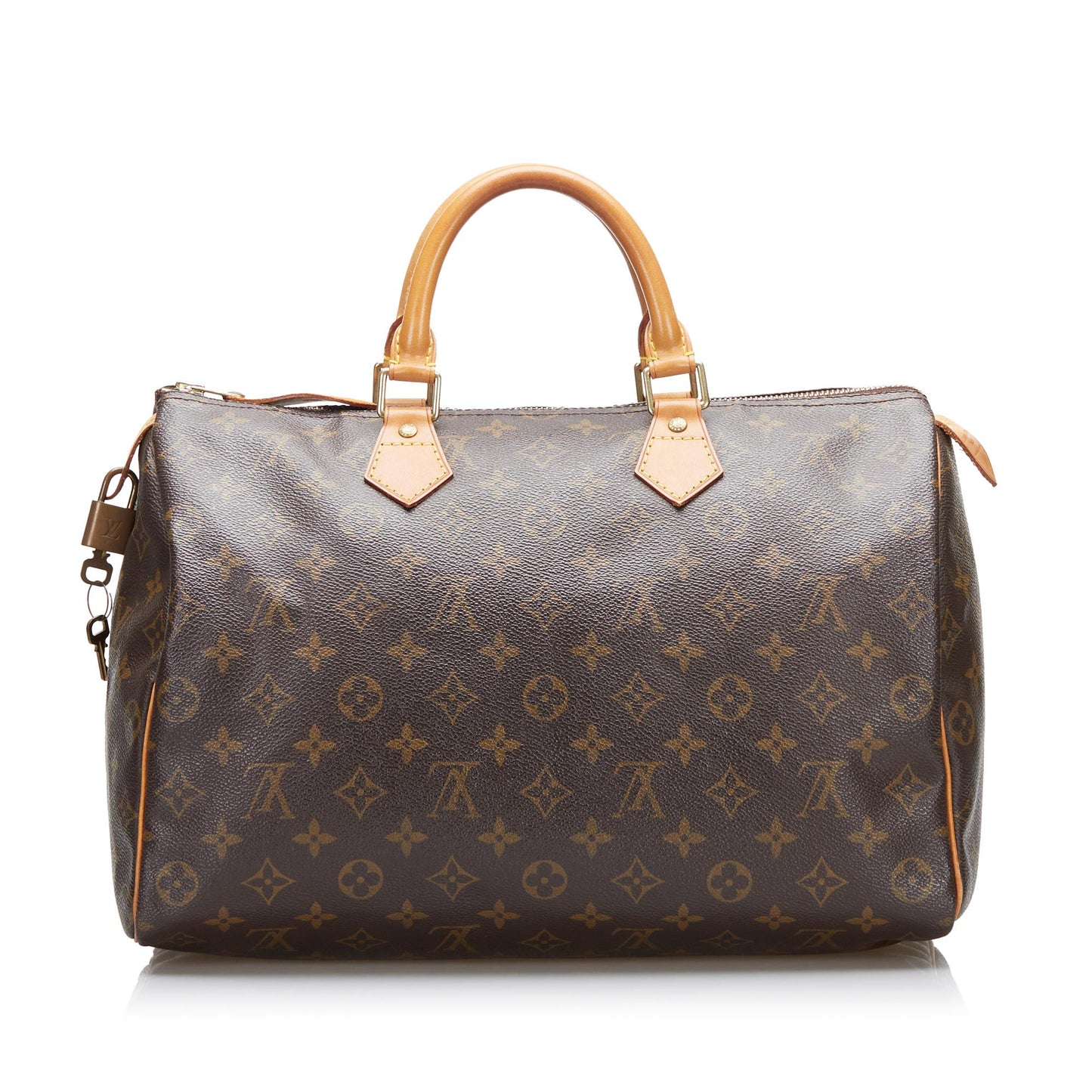 Louis Vuitton Monogram Speedy 35 (SHG-35293)