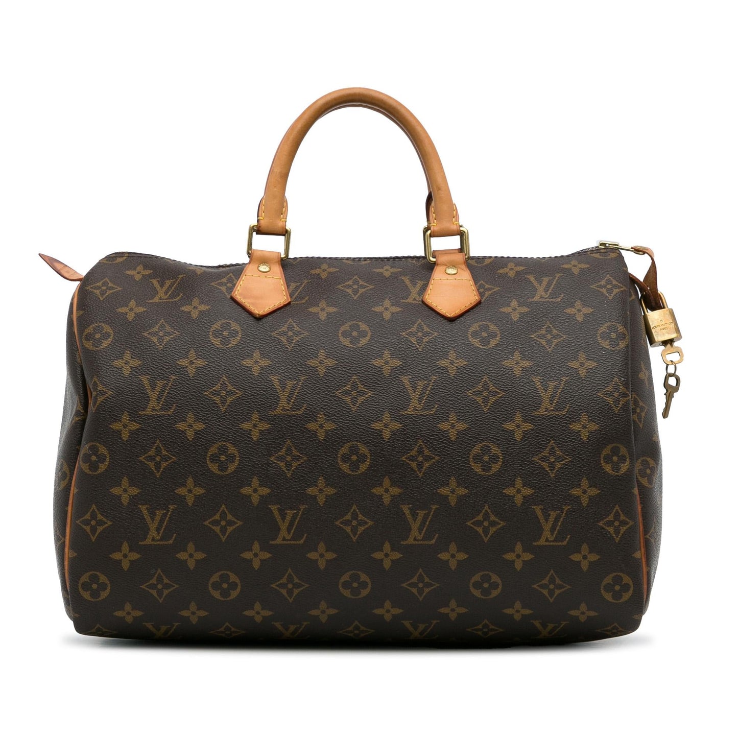 Louis Vuitton Monogram Speedy 35 (SHG-7bC4dF)