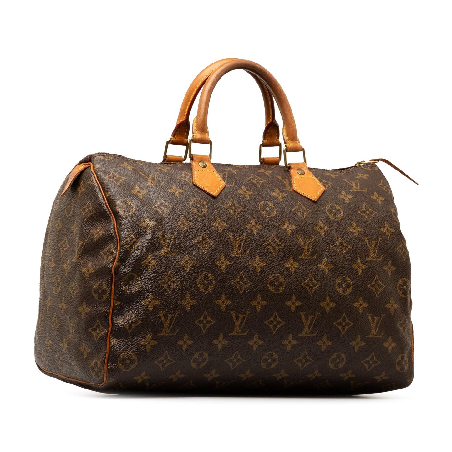 Louis Vuitton Monogram Speedy 35 (SHG-dueWRI)