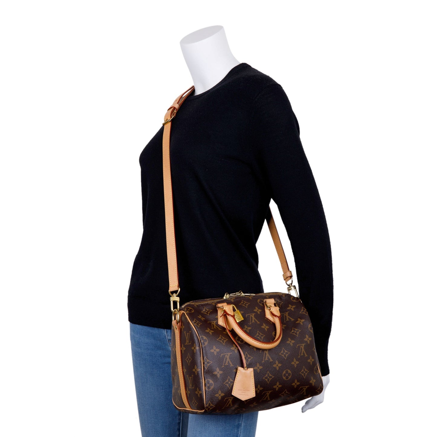 Louis Vuitton Monogram Speedy Bandouliere 25