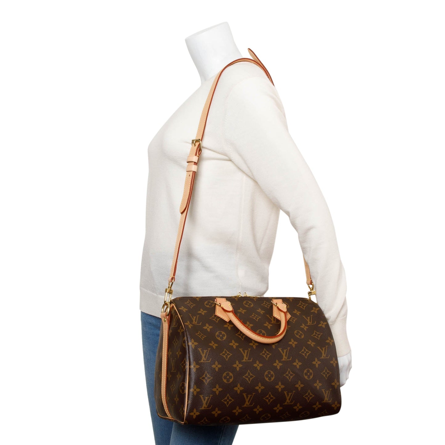Louis Vuitton Monogram Speedy Bandouliere 30
