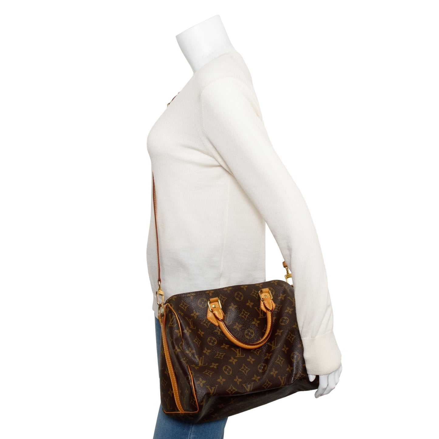 Louis Vuitton Monogram Speedy Bandouliere 30