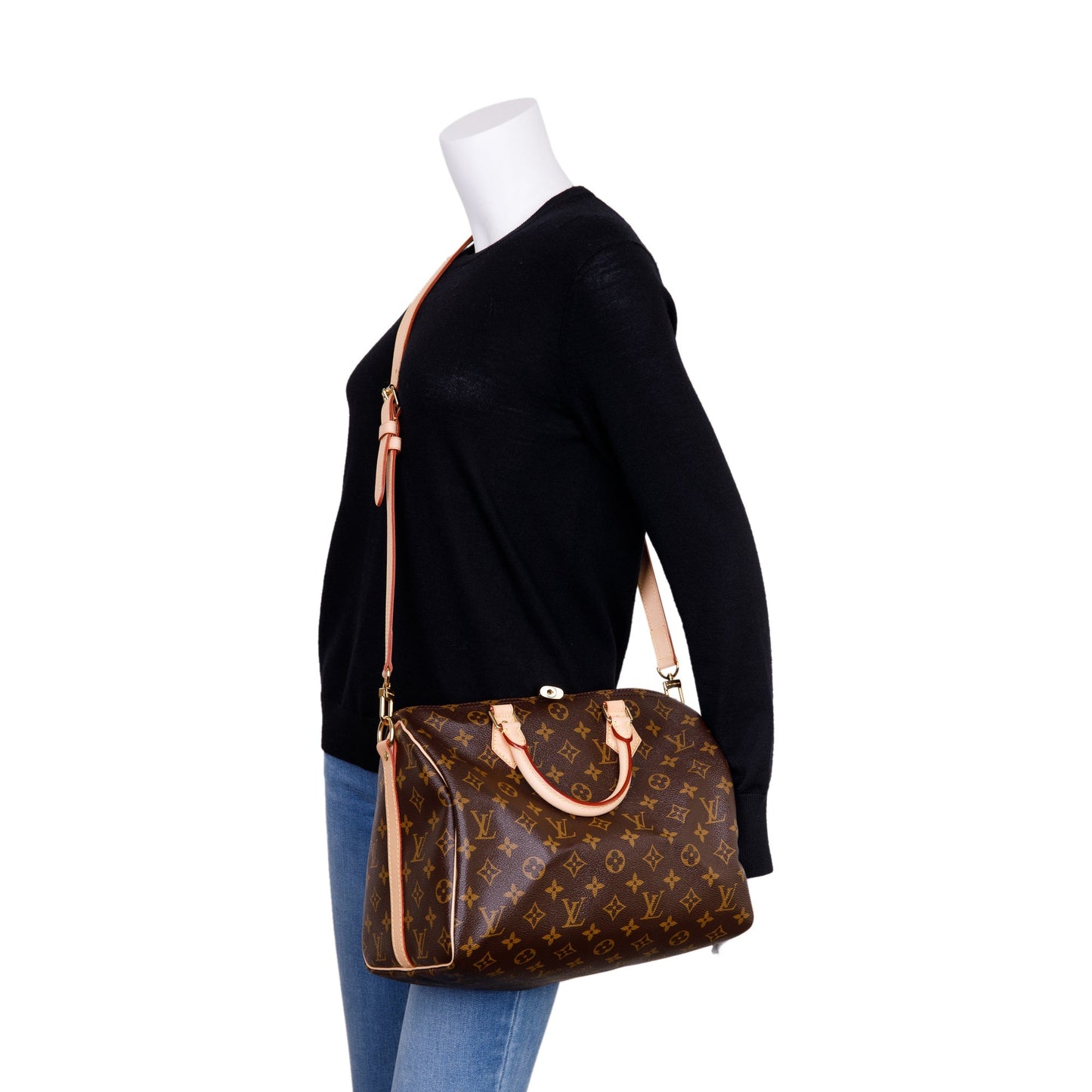 Louis Vuitton Monogram Speedy Bandouliere 30