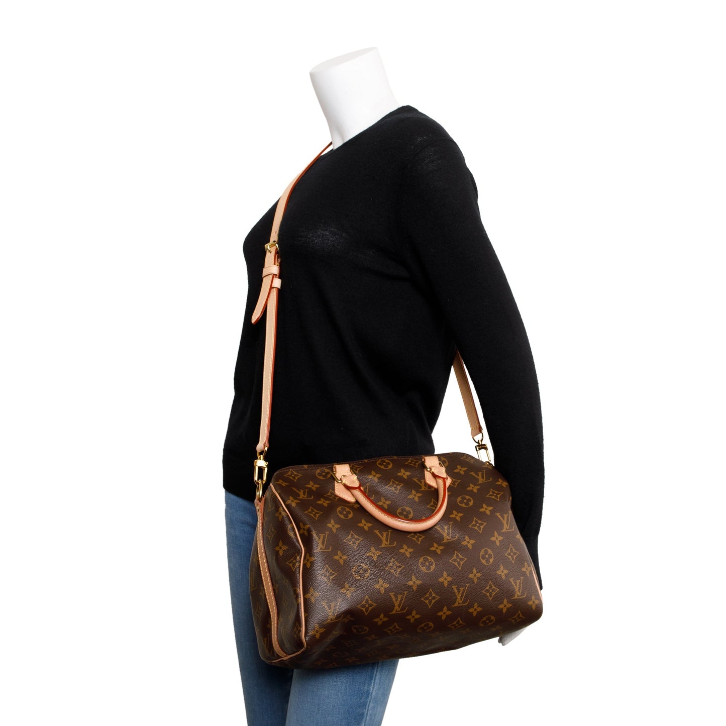 Louis Vuitton Monogram Speedy Bandouliere 30
