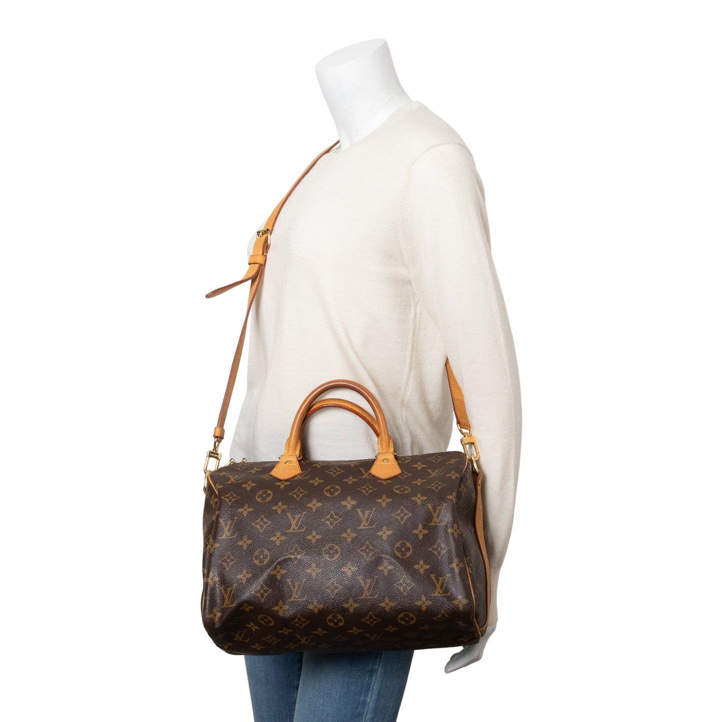 Louis Vuitton Monogram Speedy Bandouliere 30