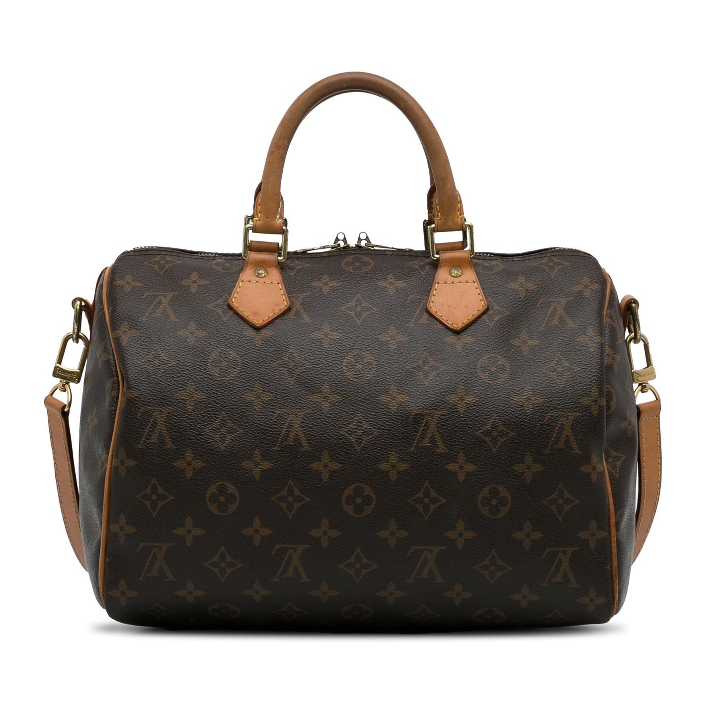 Louis Vuitton Monogram Speedy Bandouliere 30 (SHG-pqCYm0)