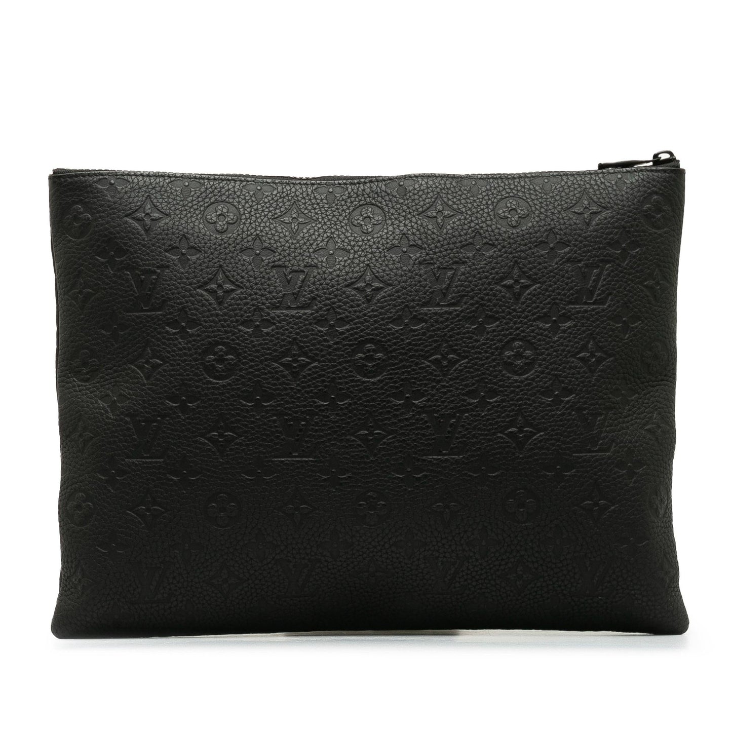 Louis Vuitton Monogram Taurillon A4 Pouch (SHG-oDZOYH)