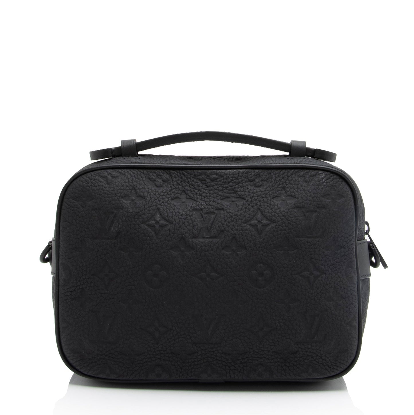 Louis Vuitton Monogram Taurillon Leather S Lock Messenger Bag (SHF-AzeZUq)