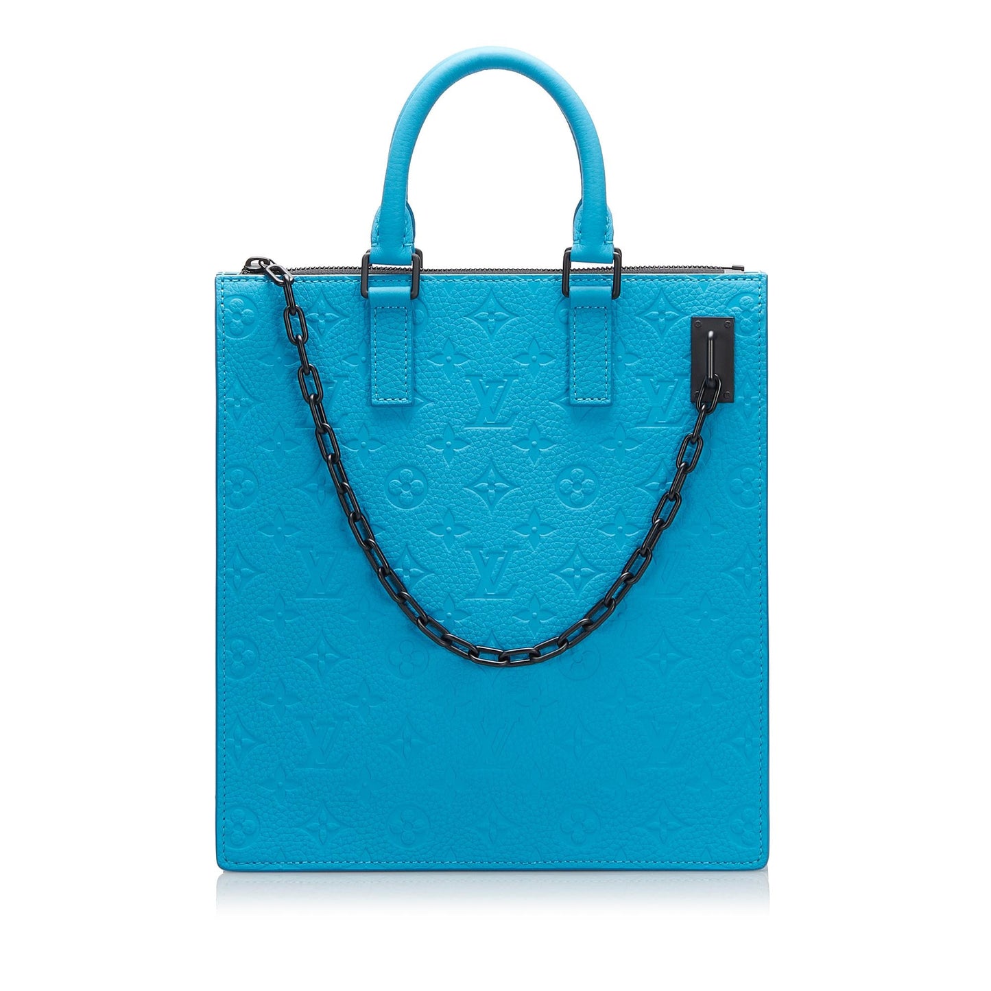 Louis Vuitton Monogram Taurillon Sac Plat (SHG-4v0Lhh)