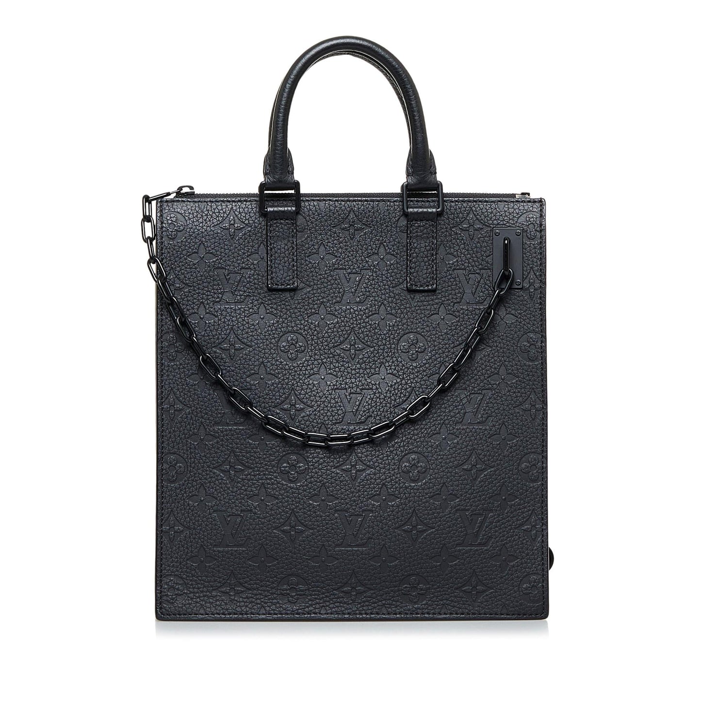 Louis Vuitton Monogram Taurillon Sac Plat (SHG-V5Sv6X)