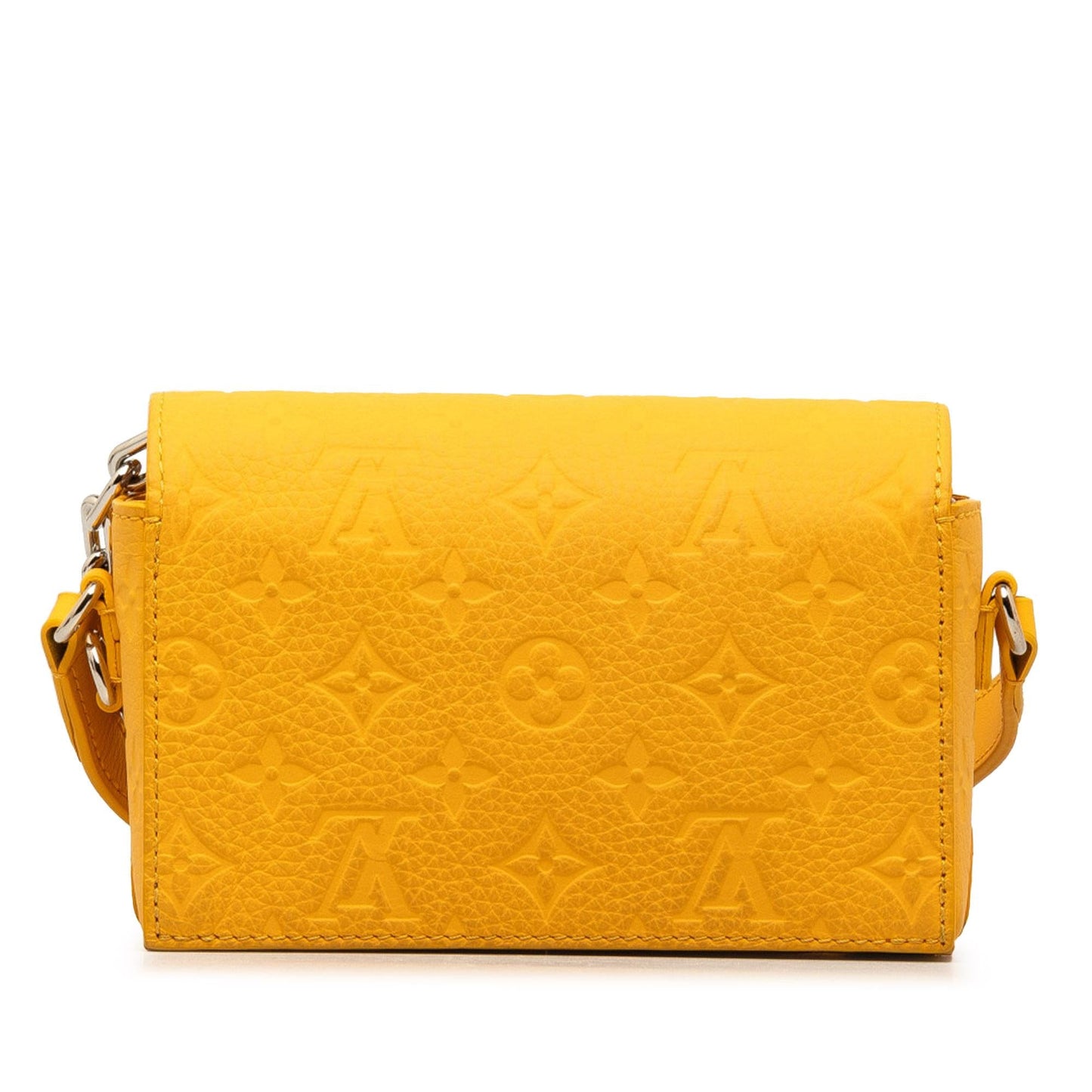 Louis Vuitton Monogram Taurillon Steamer Wearable Wallet (SHG-OwPBBF)