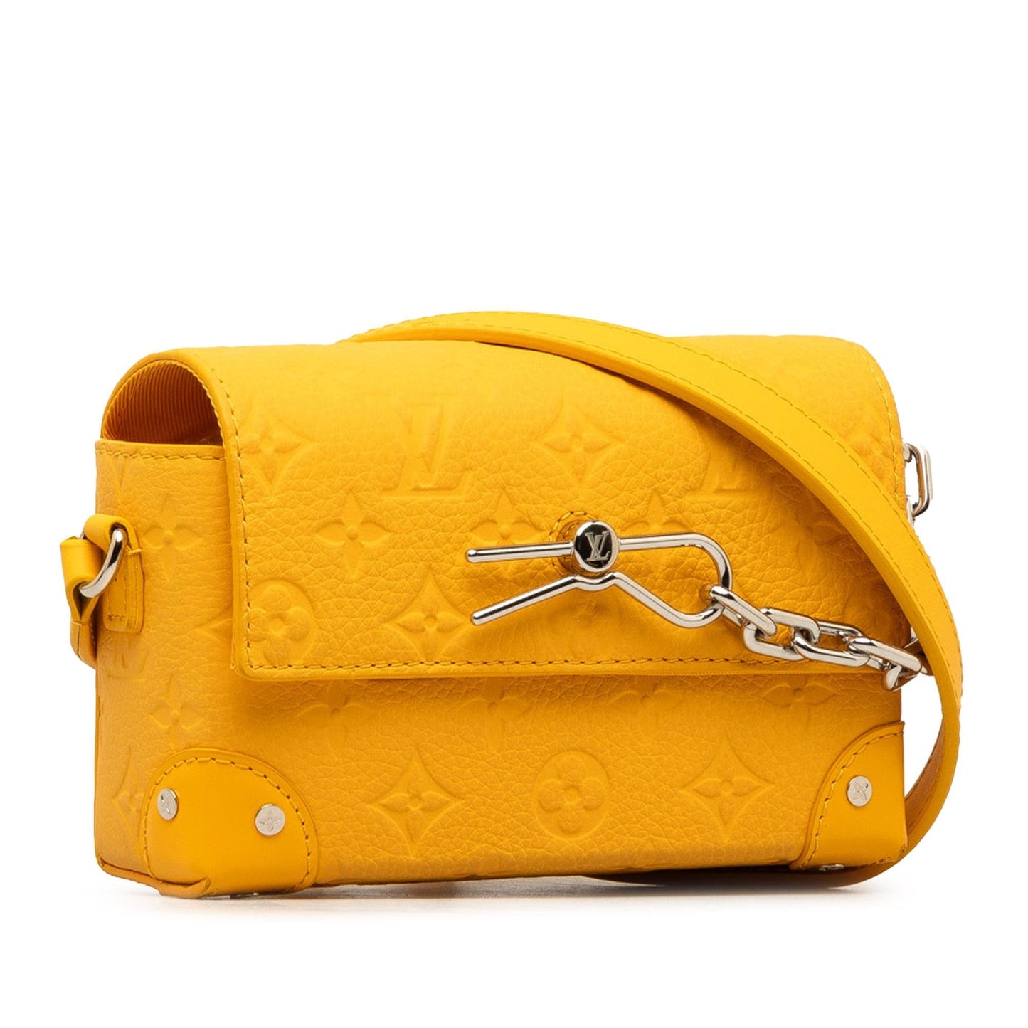 Louis Vuitton Monogram Taurillon Steamer Wearable Wallet (SHG-OwPBBF)